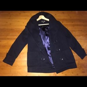 Navy blue coat